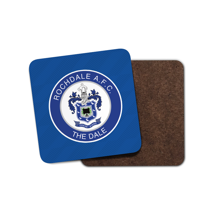 Crest Coaster Blue