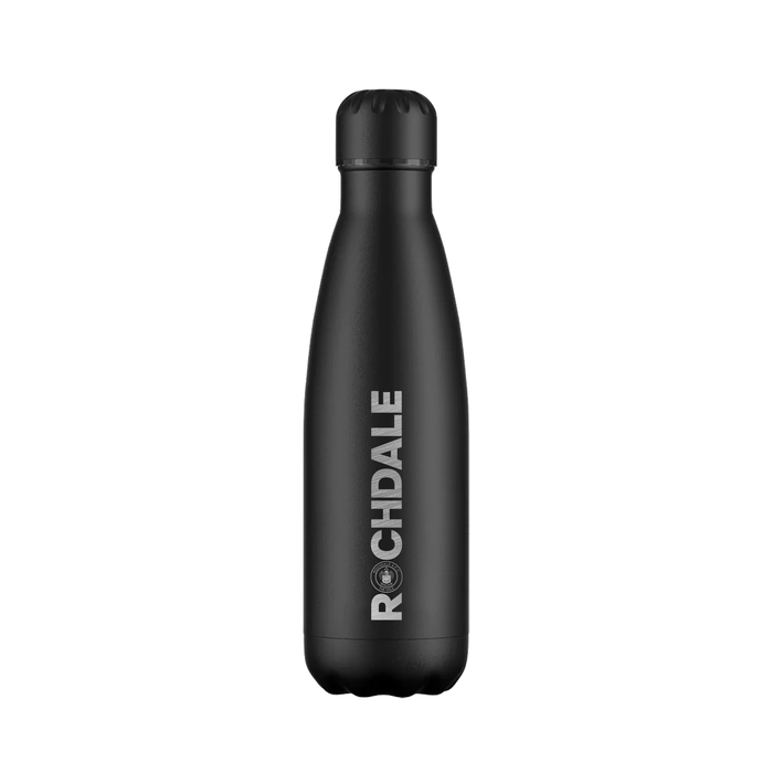 Rochdale Crest Steel Water Bottle
