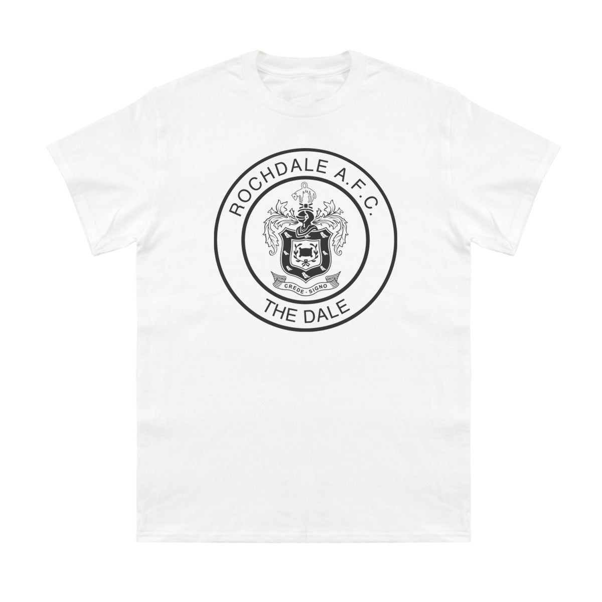 Rochdale Mono Crest T Shirt - White