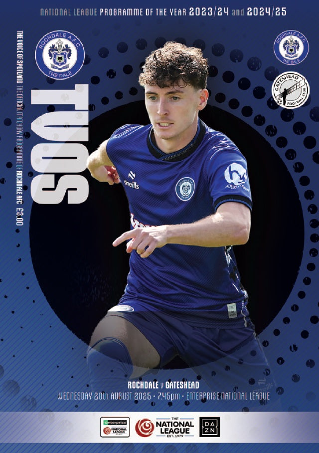 Rochdale v Gateshead - Programme