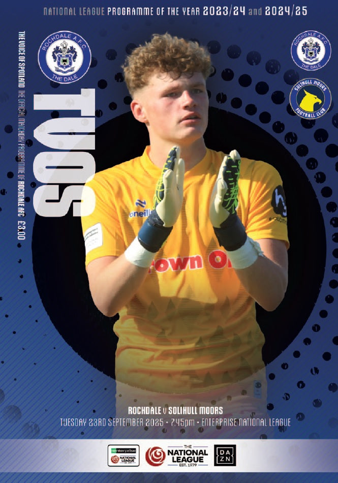 Rochdale v Solihull Moors - Programme