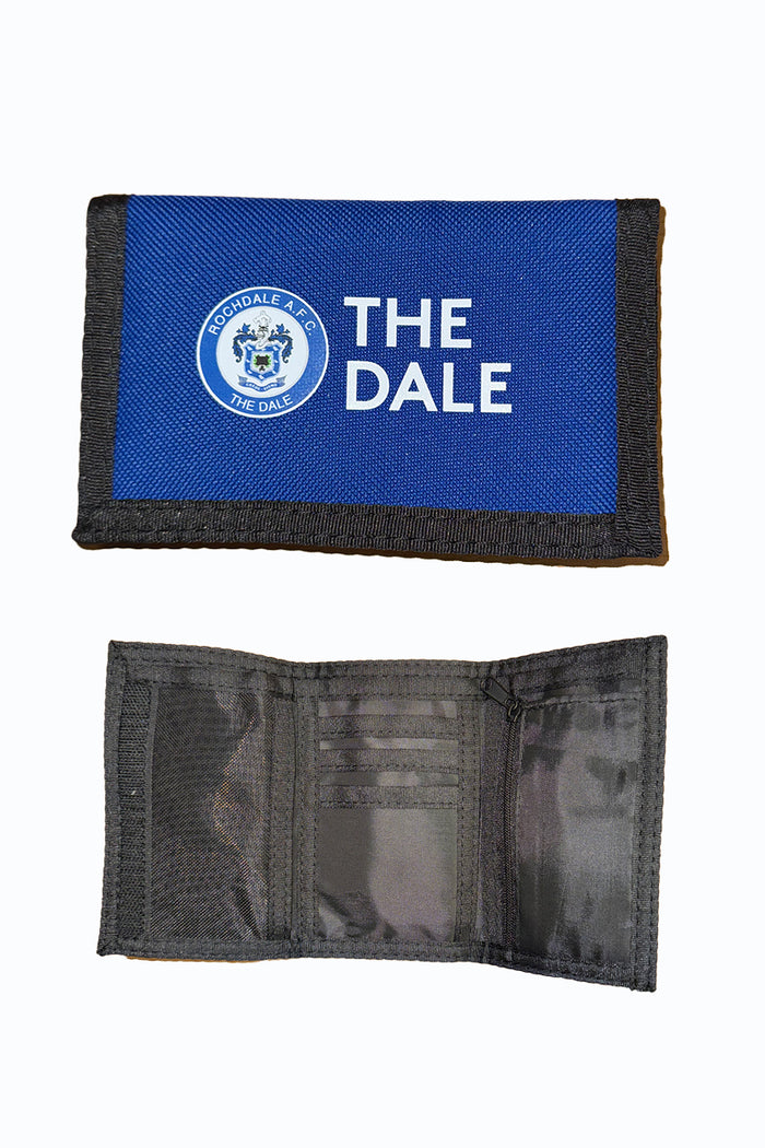 Crest Velcro Wallet - Navy