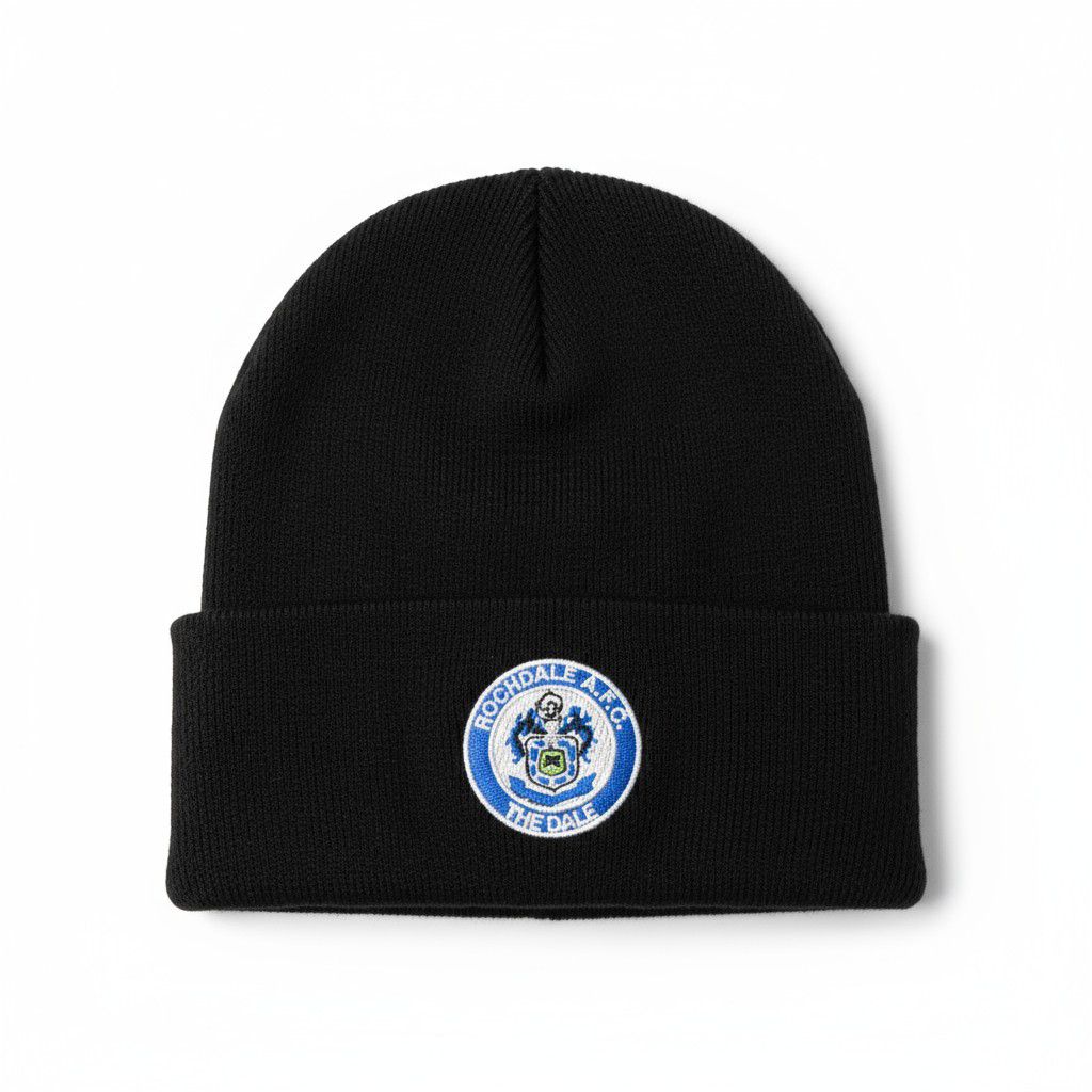 Black Crest Beanie