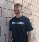 Navy Cubes T-Shirt