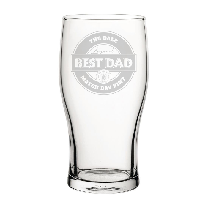 Best Dad Beer Label Pint Glass *ONLINE EXCLUSIVE*