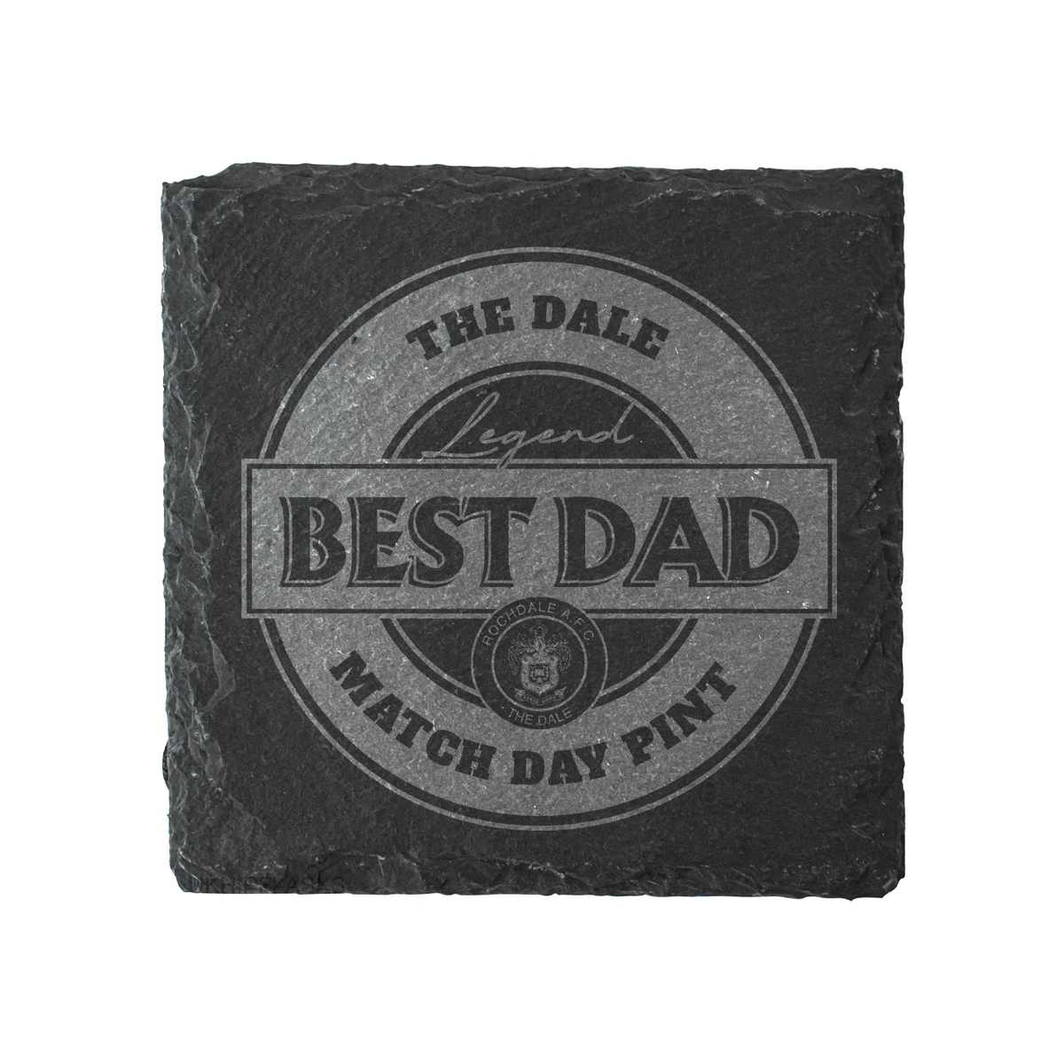Best Dad Beer Label Slate Coaster *ONLINE EXCLUSIVE*