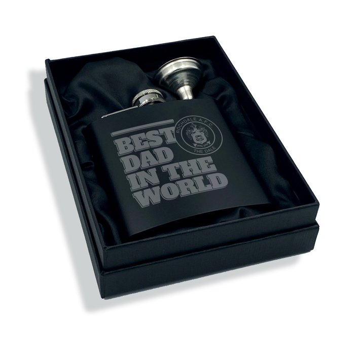 Best Dad In The World Hip Flask *ONLINE EXCLUSIVE*