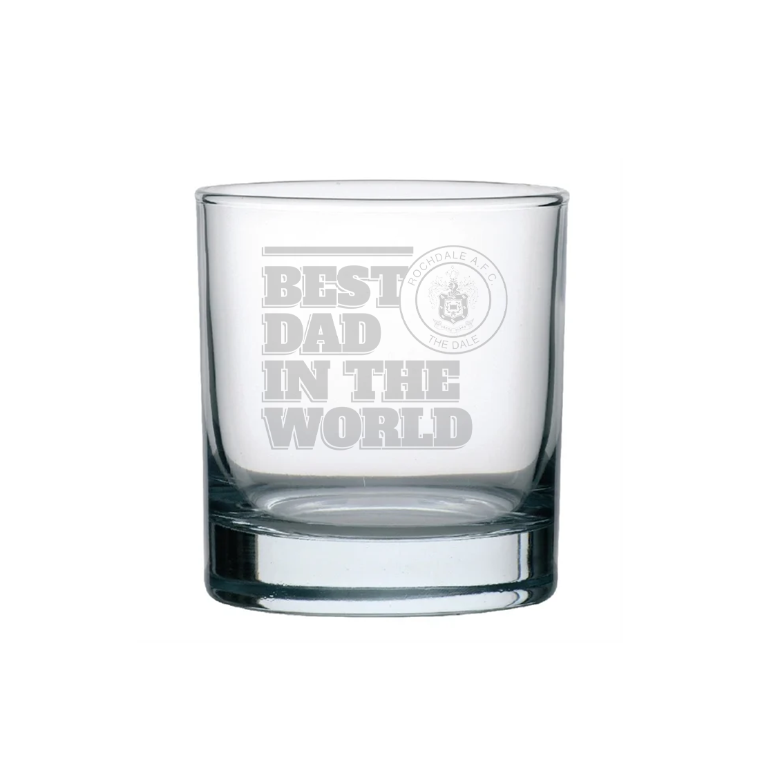 Best Dad In The World Whiskey Glass *ONLINE EXCLUSIVE*