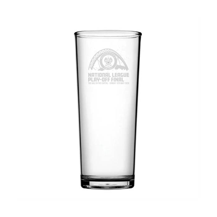 Play Off Final 2026 Pint Glass