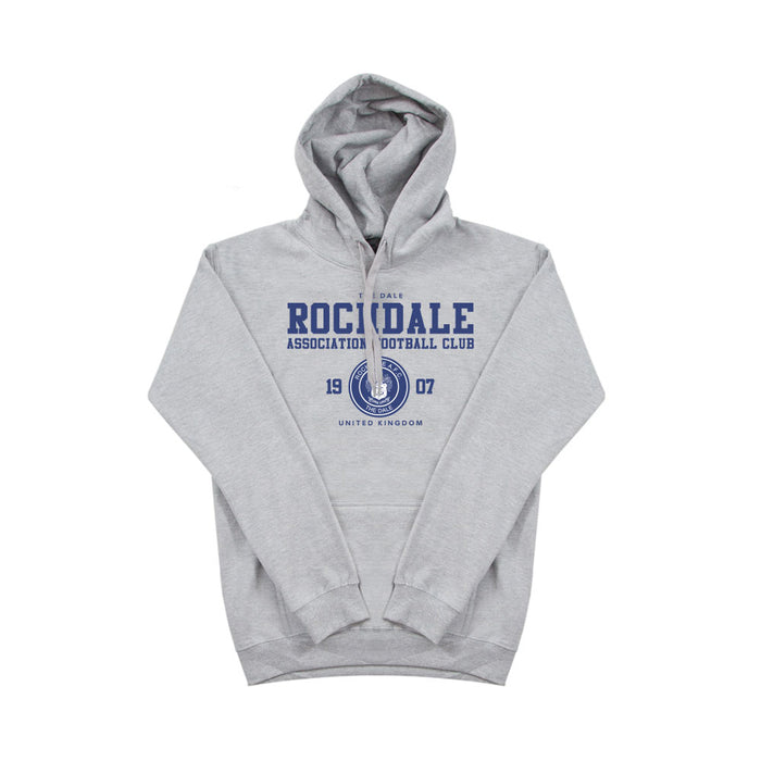 Rochdale 1907 Hoodie Grey