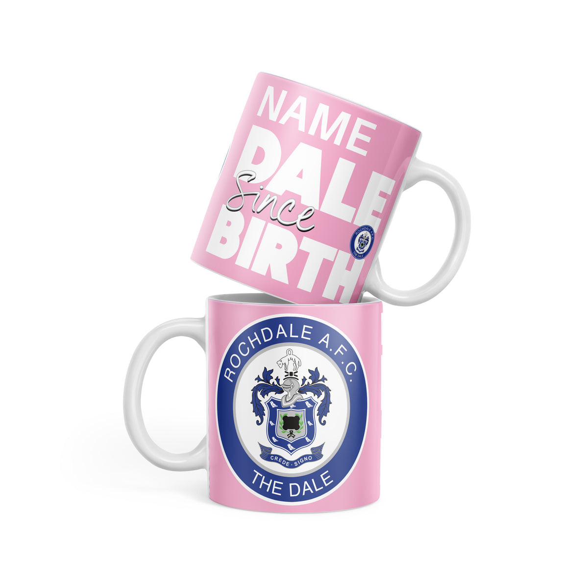 Personalised Dale Since Birth Pink *Online Exclusive*