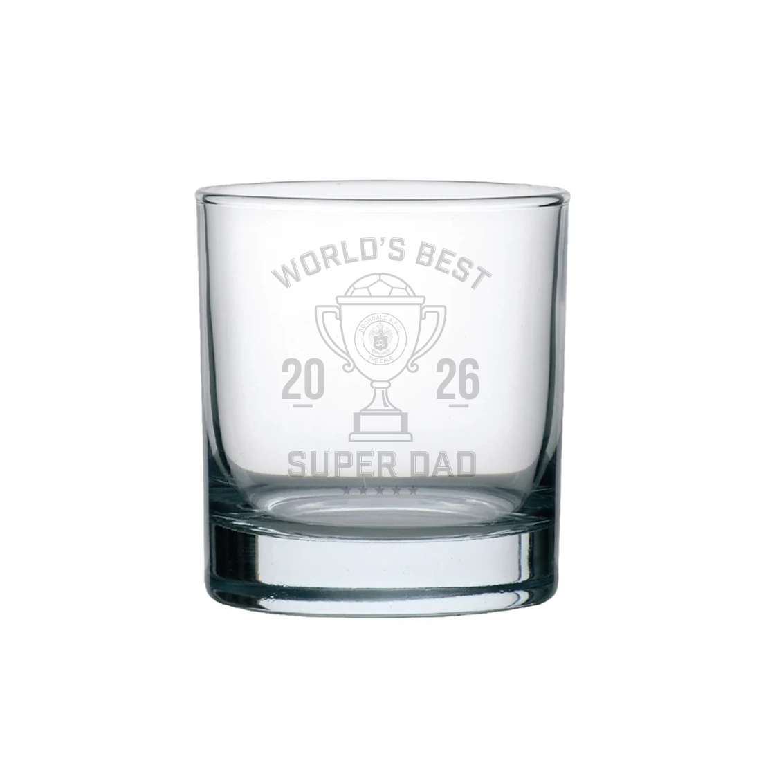 Super Dad Whiskey Glass *ONLINE EXCLUSIVE*