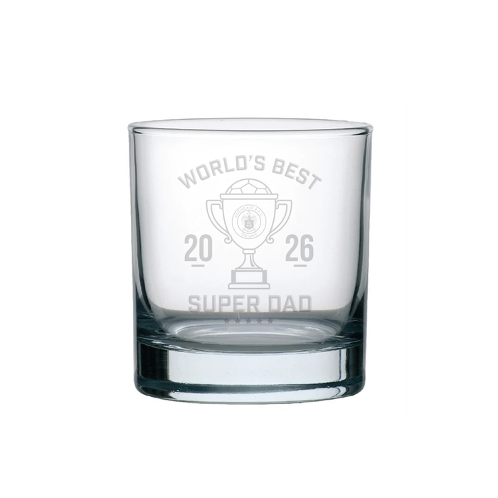 Super Dad Whiskey Glass *ONLINE EXCLUSIVE*