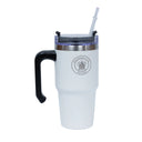 White 20oz Travel Flask