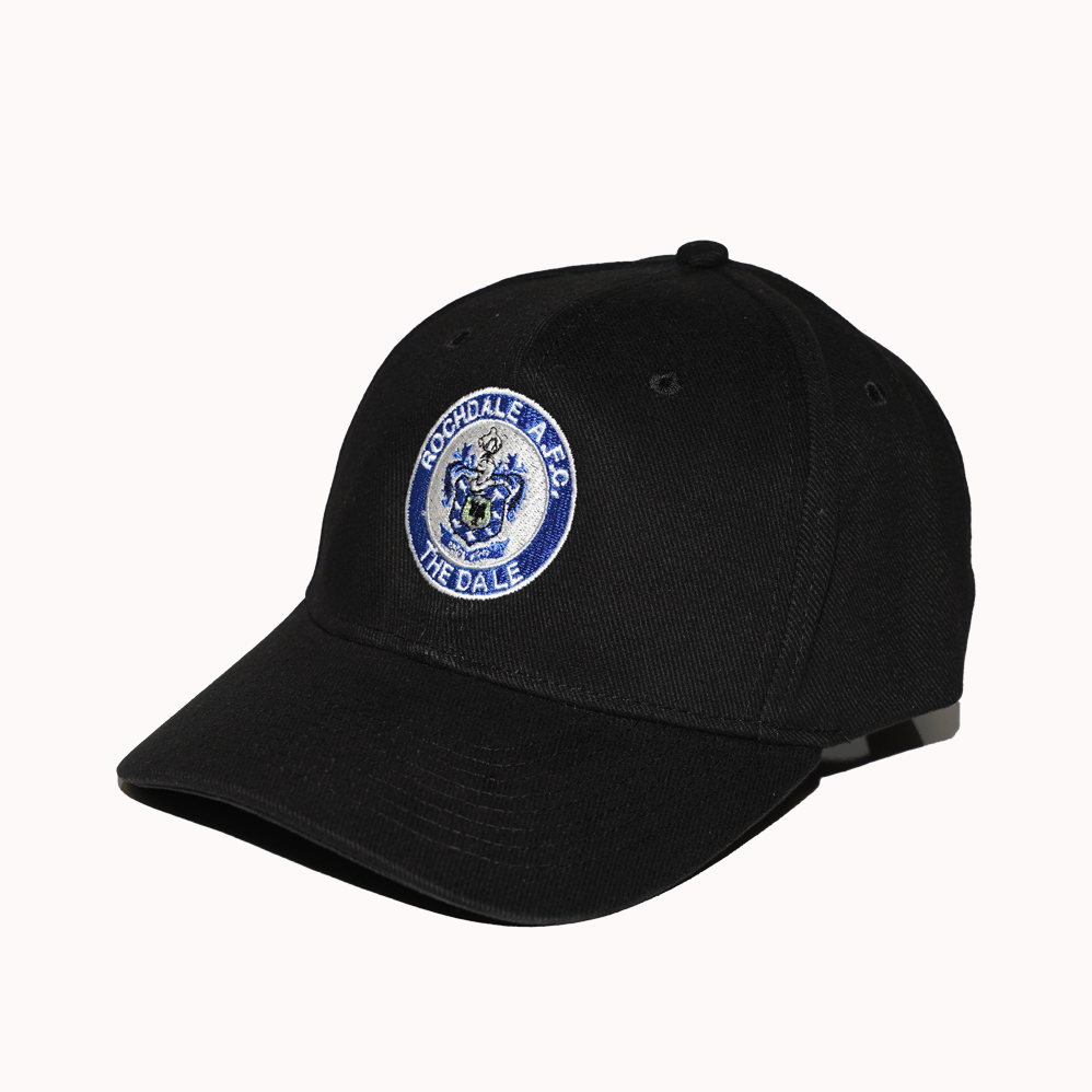Crest 6 Panel Cap Black