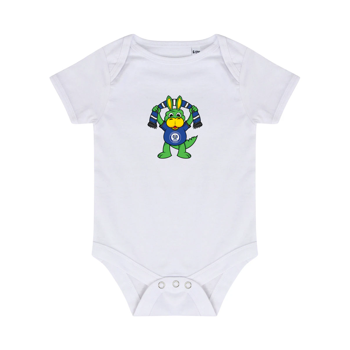 Desmond Baby Grow- White