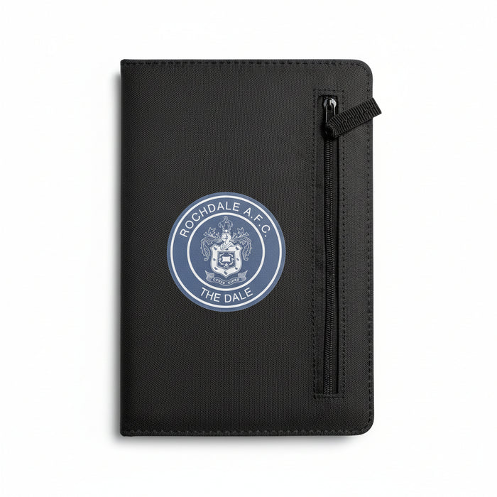 Black Zip Pocket Notebook
