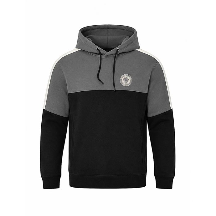 Sunrise Grey Panel Hoodie