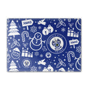 Christmas Pattern Glass Chopping Board*