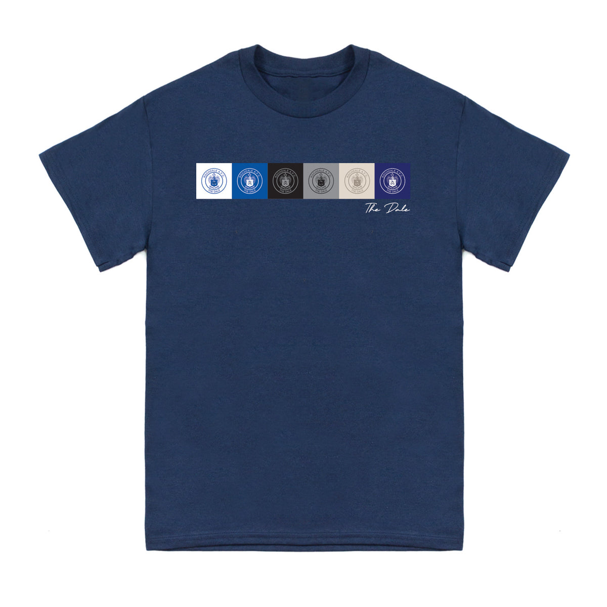 Navy Cubes T-Shirt