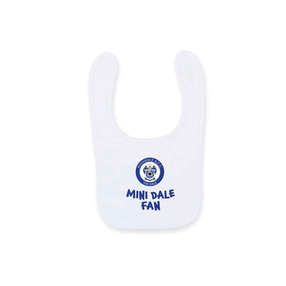 Baby Bibs Mini Dale Fan - White